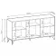 Komód Diamond K154 tölgy evoke/fekete,4