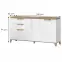 Komód Brio K23 pacific walnut/crystal white,3