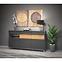 Komód Onyx K170-3KS1F/ON anthracite/pacific walnut,4
