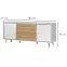 Komód VidaK23 pacific walnut/crystal white,2