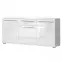 Komód Piano K180-3K1F/PN-70/KA/70 crystal white
