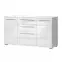 Komód Piano K150-3K2F/PN-70/KA/70 crystal white