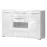 Komód Piano K150V-3KS1F/PN-70/KA/70 crystal white