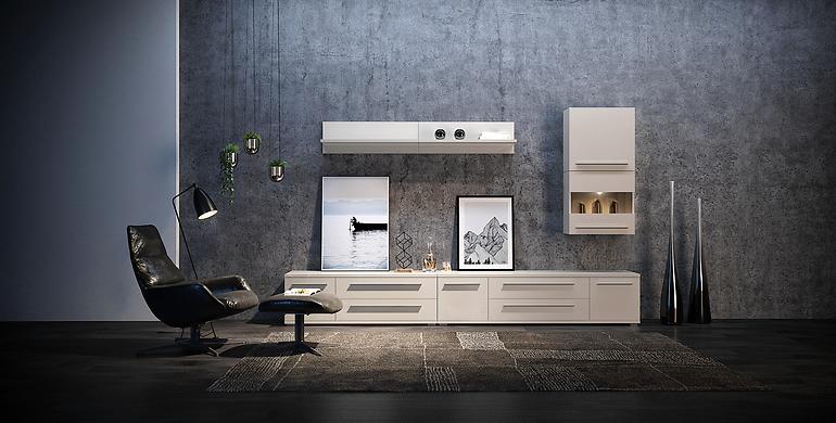 Komód Piano K150-3K2F/PN-71/KA/71 beige