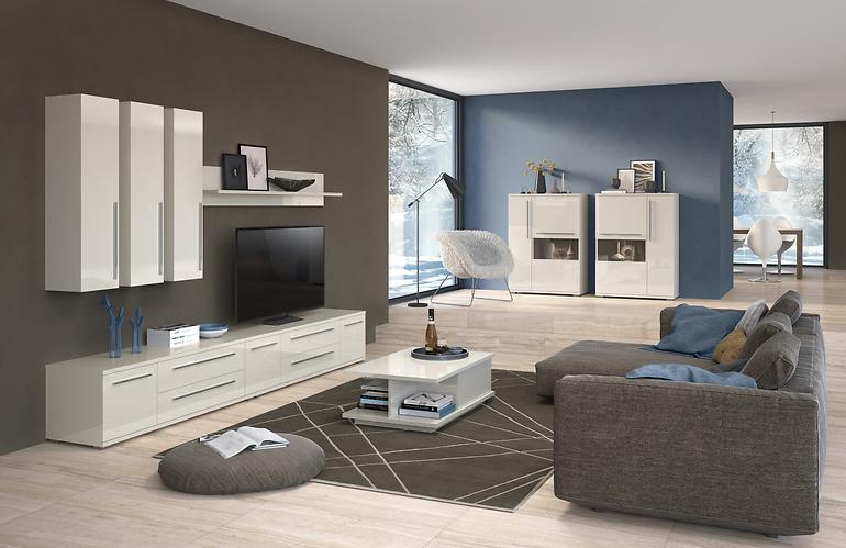 Komód Piano K150-3K2F/PN-71/KA/71 beige