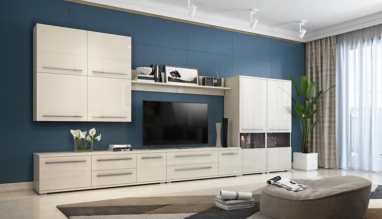 Komód Piano K150-3K2F/PN-71/KA/71 beige