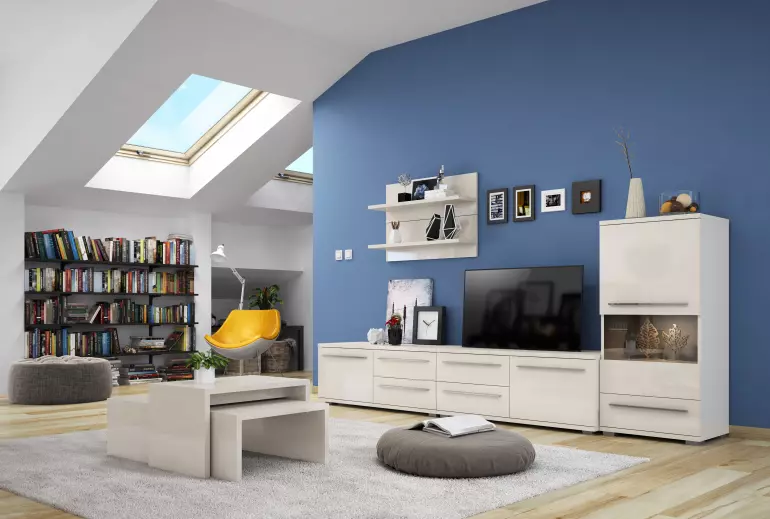 Komód Piano K150-3K2F/PN-71/KA/71 beige