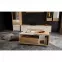 Dohányzóasztal Gala KLS-1F/GL pacific walnut/beige,3