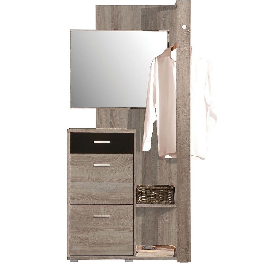 Előszobafal Clip tölgy szarvasgomba/fekete