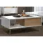 Dohányzóasztal Vida KLS pacific walnut/crystal white,5