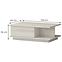 Dohányzóasztal Piano KLS-1F-71/KA/71  beige,2