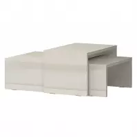 Dohányzóasztal Piano SET2-71/KA/71 beige