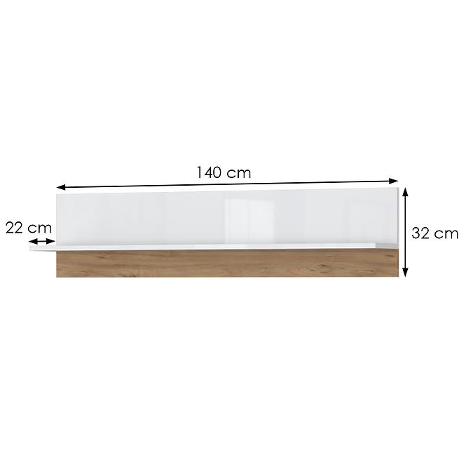 Falipolc Brio VP pacific walnut/crystal white