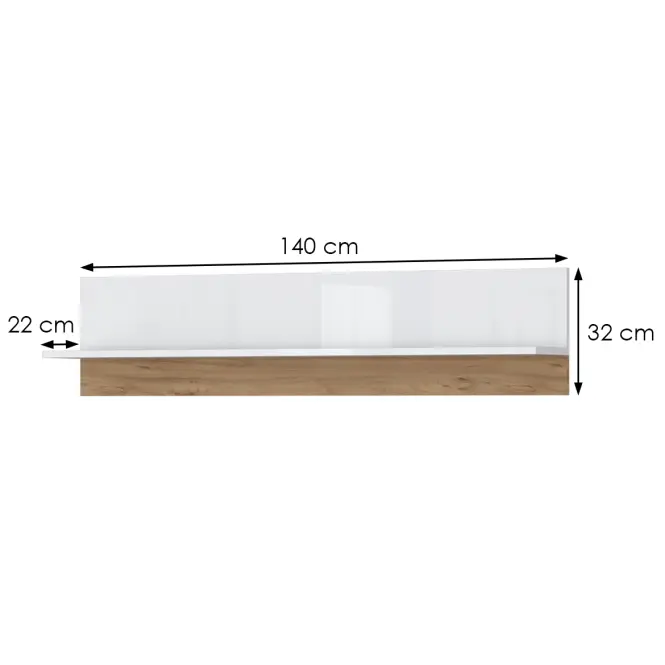 Falipolc Brio VP pacific walnut/crystal white,2