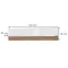 Falipolc Brio VP pacific walnut/crystal white,2