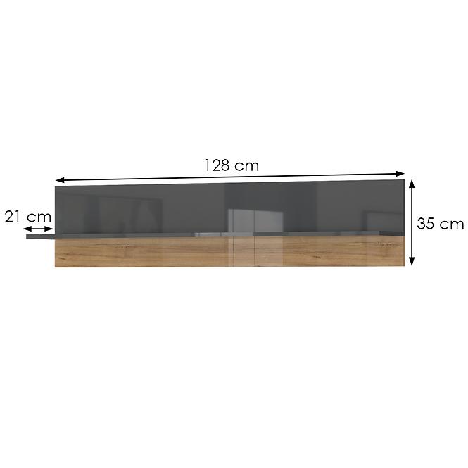 Falipolc Onyx VP128/ON anthracite/pacific walnut