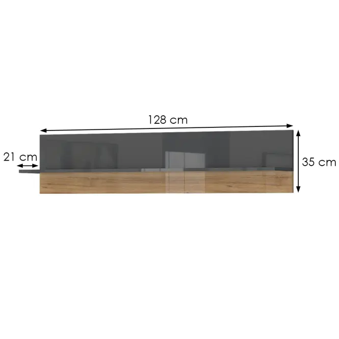 Falipolc Onyx VP128/ON anthracite/pacific walnut,2