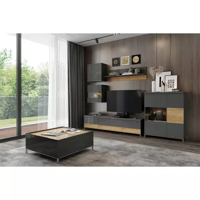 Falipolc Onyx VP128/ON anthracite/pacific walnut