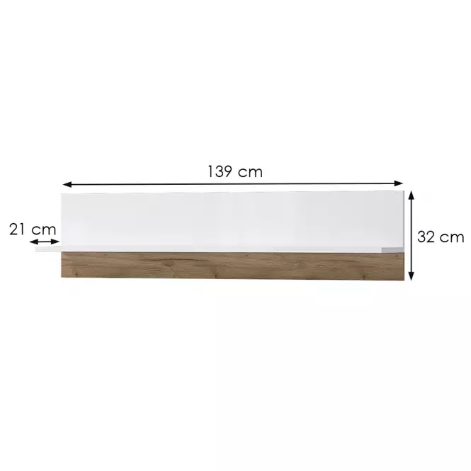 Falipolc Stela VP1 tobacco/crystal white