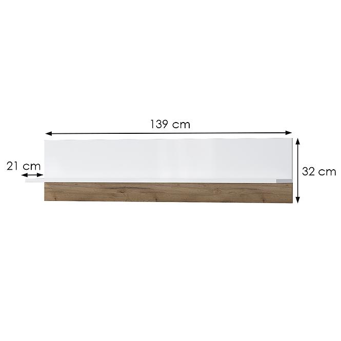 Falipolc Stela VP1 tobacco/crystal white