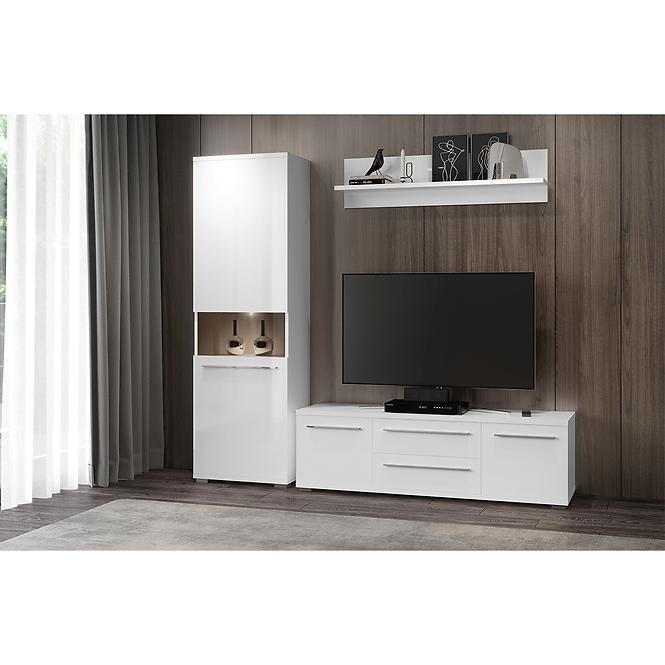 Falipolc Piano VP120/PN-70/KA/70 crystal white