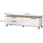 Szekrény RTV Brio TV pacific walnut/crystal white,2