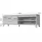 Szekrény RTV Brio TV pacific walnut/crystal white,3