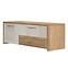 Szekrény RTV Gala TV135-1K2F/GL pacific walnut/beige