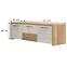 Szekrény RTV Gala TV161-2K2F/GL pacific walnut/beige,2