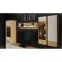 Szekrény RTV Gala TV184-2K2F/GL pacific walnut/beige,7