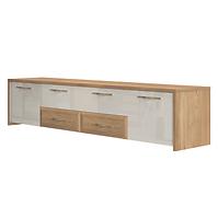 Szekrény RTV Gala TV220-2K4F/GL pacific walnut/beige