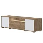 Szekrény RTV Stela TV tobacco/crystal white