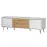 Szekrény RTV Vida TV pacific walnut/crystal white