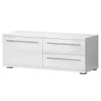 Szekrény RTV Piano TV120-1K2F/PN-70/KA/70-70/KA/70 crystal white