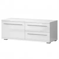 Szekrény RTV Piano TV120-1K2F/PN-70/KA/70-70/KA/70 crystal white