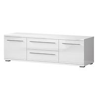 Szekrény RTV Piano TV150-2K2F/PN-70/KA/70 crystal white