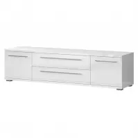 Szekrény RTV Piano TV180-2K2FV/PN-70/KA/70 crystal white