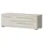 Szekrény RTV Piano TV135-1K2F/PN-71/KA/71 beige