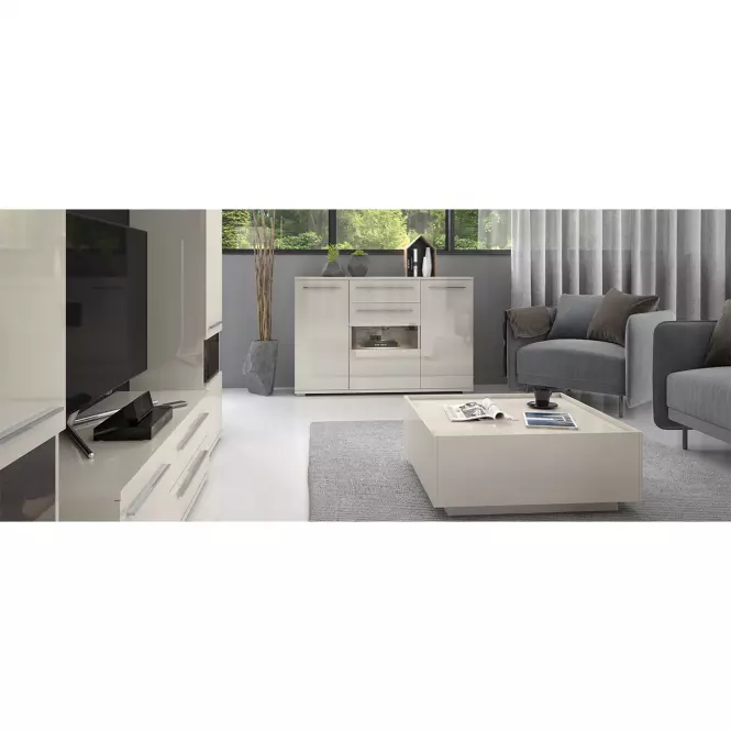 Szekrény RTV Piano TV180-2K2FV/PN-71/KA/71 beige