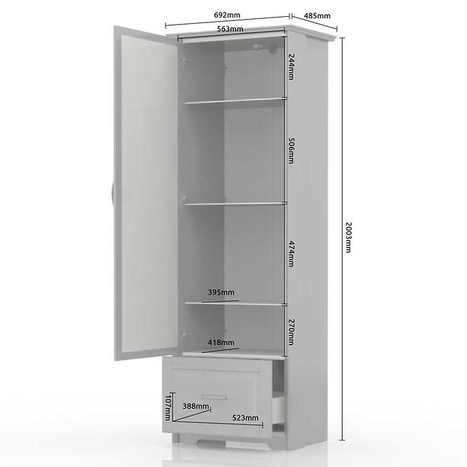 Vitrin Evergreen EG-V11S polar pine/ivory,3