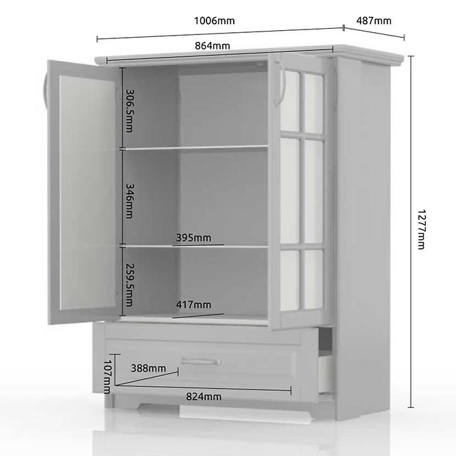 Vitrin Evergreen EG-K21S polar pine/ivory,3