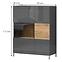 Vitrin Onyx V90-2KS/ON anthracite/pacific walnut,2
