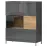 Vitrin Onyx V90-2KS/ON anthracite/pacific walnut