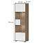 Vitrin Stela-V1S tobacco/crystal white,2