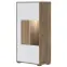 Vitrin Stela-V2S tobacco/crystal white