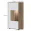 Vitrin Stela-V2S tobacco/crystal white,2