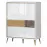 Vitrin Vida-K2S pacific walnut/crystal white