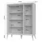 Vitrin Vida-K2S pacific walnut/crystal white,3