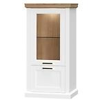 Vitrin Tara-V2S white/pacific walnut Vitrin Tara-V2S white/pacific walnut