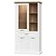Vitrin Tara V3K1F white/pacific walnut